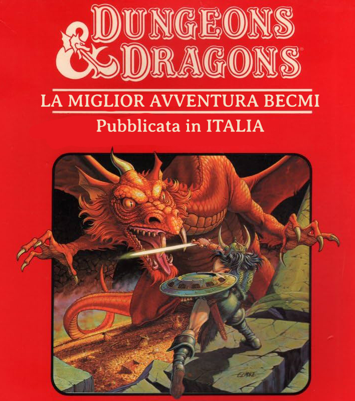 La Miglior Avventura BECMI - Pubblicata in ITALIA